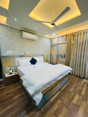 Bedroom in 2 BHK Apartment at Chandra Panorama, Sushant Golf City – for Rent