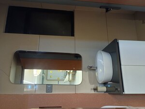 Washroom in 3 BHK Apartment at JKG Palm Resort, Raj Nagar Extension – for Sale