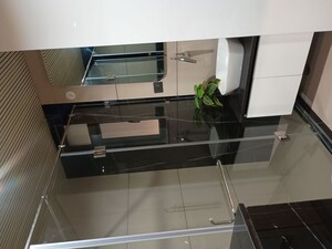 Bathroom in 3 BHK Apartment at JKG Palm Resort, Raj Nagar Extension – for Sale