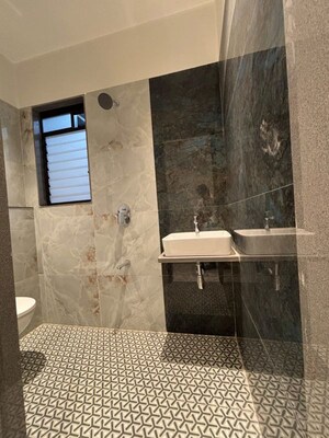 Bathroom in 2 BHK Apartment at Sharda Serene, Mharal – for Sale