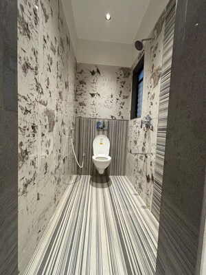 Bathroom in 2 BHK Apartment at Sharda Serene, Mharal – for Sale