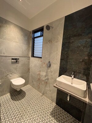 Bathroom in 2 BHK Apartment at Sharda Serene, Mharal – for Sale