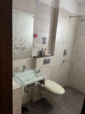 Bathroom in Studio Builder Floor at Sector 40 – for Rent