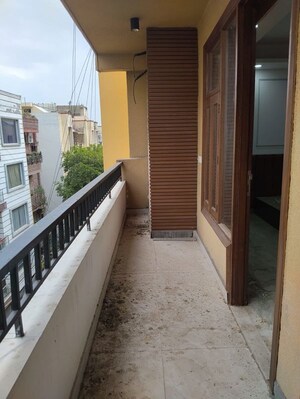 Balcony in 4 BHK Builder Floor at Saket – for Rent
