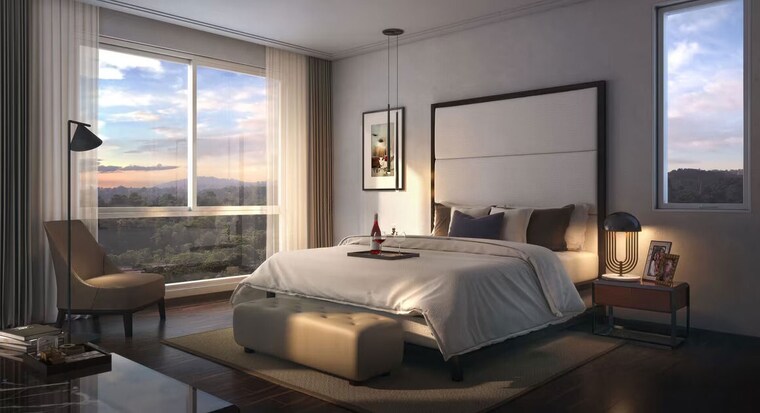 Bedroom, conscient-hines-elevate 3 Bedroom 2095 Sq.Ft. Apartment In Sector 59 Gurgaon 10318484