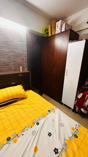 Bedroom in 2 BHK Apartment at Goyal And Co Orchid Woods, Hennur – for Rent