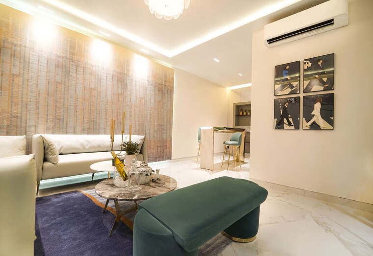Living Room, smart-world-orchard 3 Bedroom 1414 Sq.Ft. Apartment In Sector 61 Gurgaon 10318504