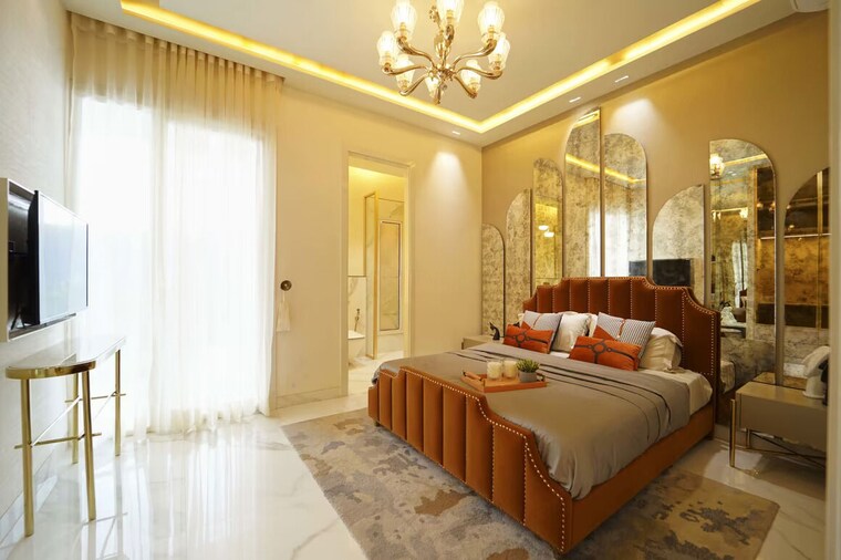 Bedroom, smart-world-orchard 3 Bedroom 1414 Sq.Ft. Apartment In Sector 61 Gurgaon 10318504