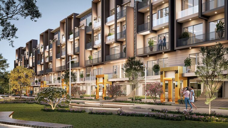 Exterior View, smart-world-orchard 3 Bedroom 1414 Sq.Ft. Apartment In Sector 61 Gurgaon 10318504