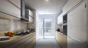 Kitchen in 3 BHK Apartment at Conscient Hines Elevate, Sector 59 – for Sale