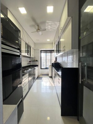 Kitchen in 2 BHK Apartment at Panorama Heights, Andheri West – for Rent
