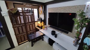 Living Room in 3 BHK Apartment at Sai Yashaskaram, Kharghar – for Rent