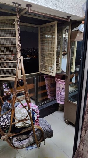 Balcony in 3 BHK Apartment at Sai Yashaskaram, Kharghar – for Rent