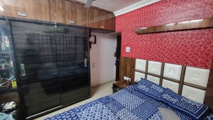 Bedroom in 3 BHK Apartment at Sai Yashaskaram, Kharghar – for Rent