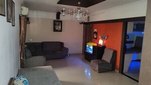 Living Room in 3 BHK Apartment at Sai Yashaskaram, Kharghar – for Rent