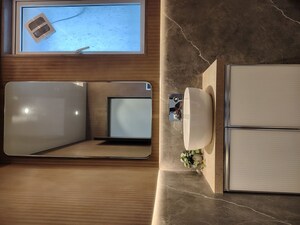 Bathroom in 2 BHK Apartment at Mahavir Apartment Santacruz West, Santacruz West – for Rent