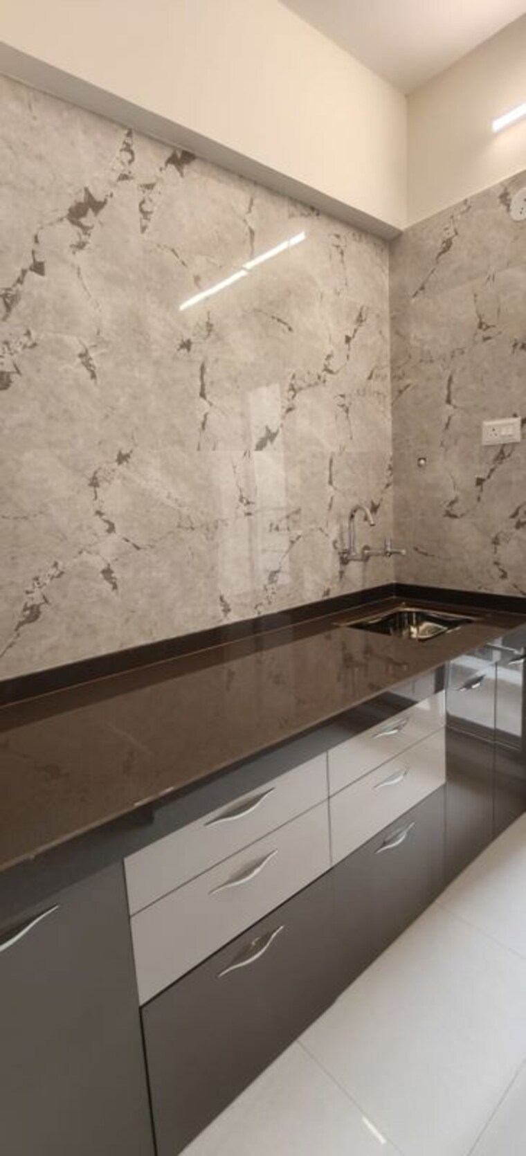 Kitchen, patel-meadows 1 Bedroom 393 Sq.Ft. Apartment In Joveli Thane 10318579