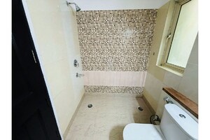 Bathroom in 3 BHK Builder Floor at Unitech Woodstock Floors, Sector 50 – for Rent
