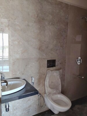 Bathroom in 3 BHK Apartment at Anusmera Residences, Chembur – for Rent