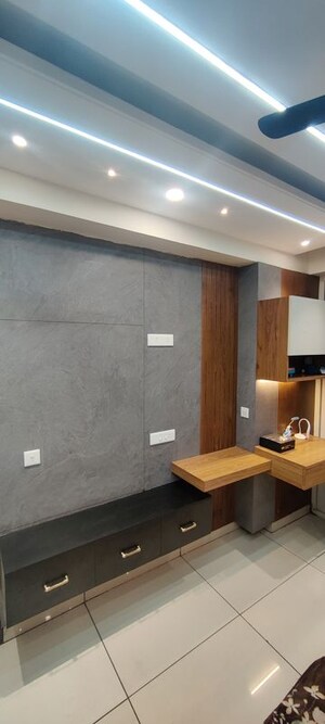 Kitchen in 3 BHK Apartment at Motia Blue Ridge, Dhakoli – for Sale