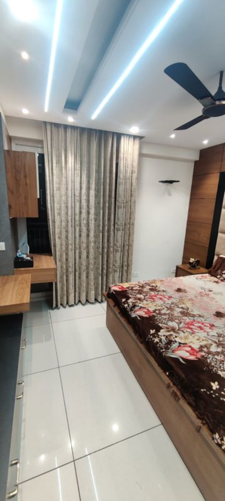 Bedroom, motia-blue-ridge 3 Bedroom 1721 Sq.Ft. Apartment In Dhakoli Zirakpur 10318590