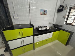 Kitchen in 1 BHK Apartment at Vanaz Corner, Kothrud – for Rent