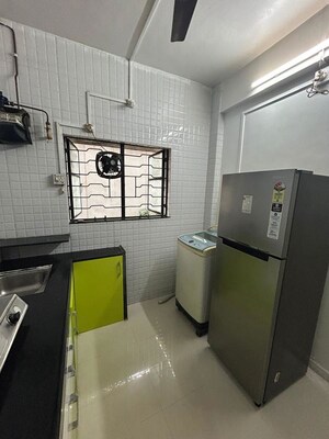 Kitchen in 1 BHK Apartment at Vanaz Corner, Kothrud – for Rent