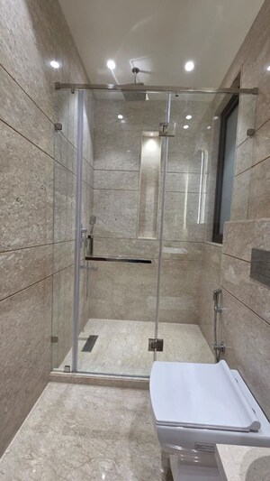 Bathroom in 4 BHK Builder Floor at Green Park Extension – for Sale