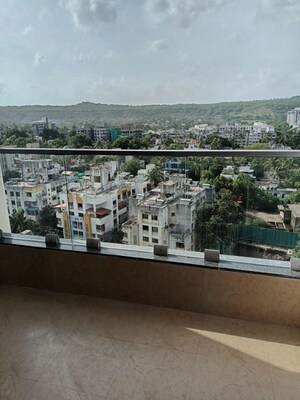 Terrace in 2 BHK Apartment at Rohan Prarthana, Kothrud – for Rent