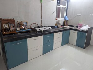 Kitchen in 2 BHK Apartment at Rohan Prarthana, Kothrud – for Rent