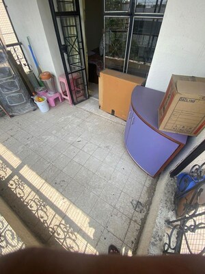 Terrace in 1 BHK Apartment at Woodland Apartments, Kothrud – for Rent