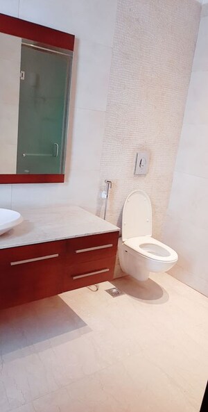 Bathroom in 5 BHK Builder Floor at Panchsheel Park – for Sale