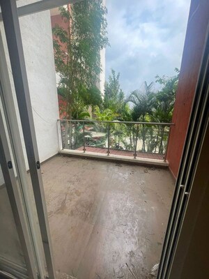 Balcony in 3.5 BHK Apartment at Gera Trinity Towers, Kharadi – for Sale