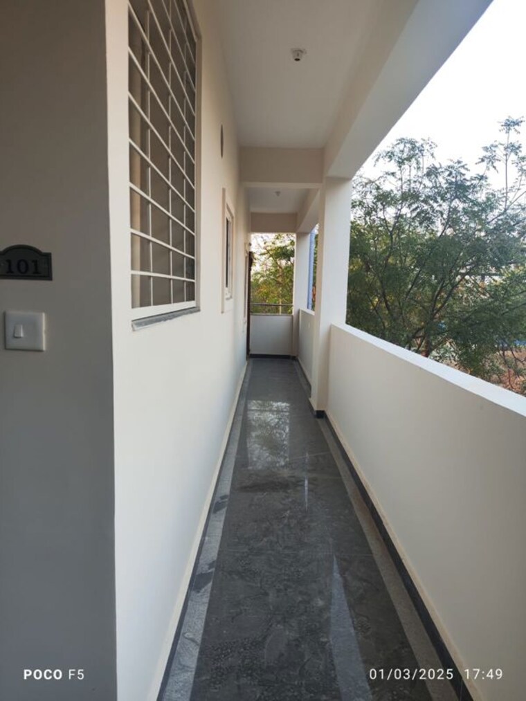 Balcony, pranavee-emerald 2 Bedroom 1200 Sq.Ft. Apartment In Bachupally Hyderabad 10238069