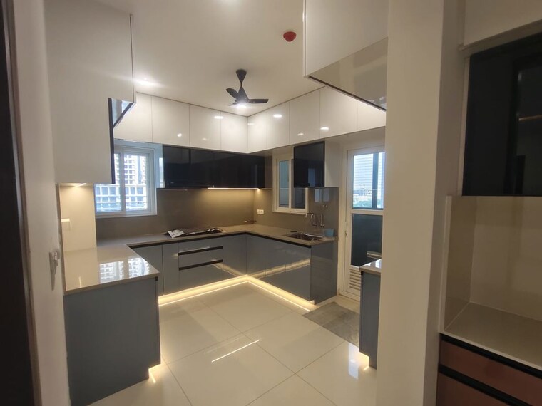 Kitchen, aparna-zenon 3 Bedroom 1734 Sq.Ft. Apartment In Puppalaguda Hyderabad 10318724