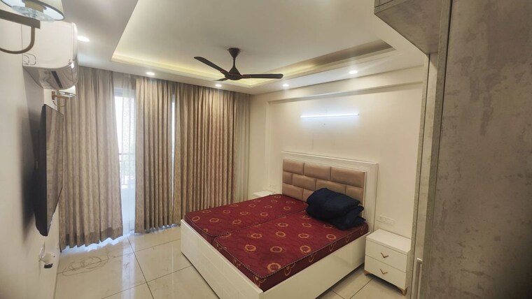 Bedroom, sunny enclave 3 Bedroom 2000 Sq.Ft. Independent House In Sunny Enclave Mohali 10318731