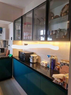 Kitchen in 3 BHK Apartment at Bt Road – for Sale