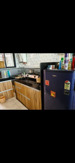 Kitchen in 1 BHK Apartment at Anand Park, Wadgaon Sheri – for Rent