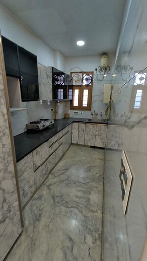 Kitchen in 2 BHK Builder Floor at Pitampura – for Rent
