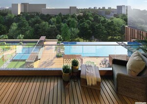 Balcony in 2 BHK Apartment at Bhandup West – for Sale