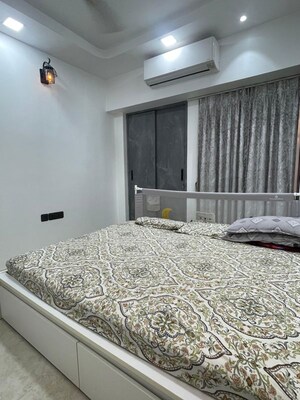 Bedroom in 3 BHK Apartment at Soham Tropical Lagoon, Ghodbunder Road – for Sale