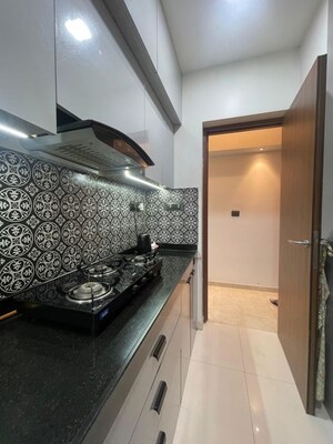 Kitchen in 3 BHK Apartment at Soham Tropical Lagoon, Ghodbunder Road – for Sale