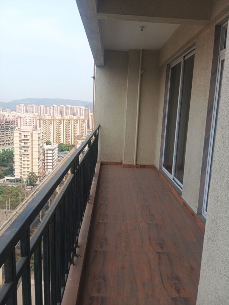 Balcony, innovative-icon 2 Bedroom 1050 Sq.Ft. Apartment In Taloja Panchanand Navi Mumbai 10318802