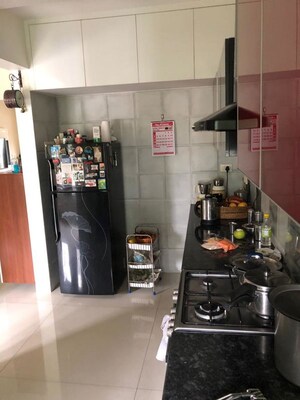 Kitchen in 3 BHK Apartment at Runwal Classique, Chembur – for Rent