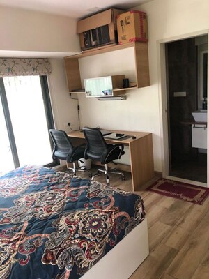 Bedroom in 3 BHK Apartment at Runwal Classique, Chembur – for Rent