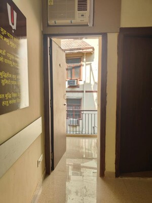 Building Lobby in 1 BHK Builder Floor at Freedom Fighters Enclave – for Rent