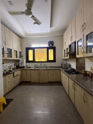 Kitchen in 3 BHK Builder Floor at Nehru Enclave – for Rent