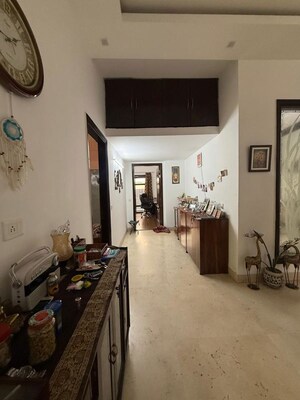 Living Room in 3 BHK Builder Floor at Nehru Enclave – for Rent