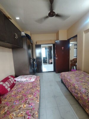 Bedroom in 1 BHK Apartment at Vasant Leela Complex, Vijay Nagari – for Rent