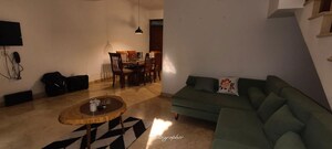 Living Room in 3 BHK Villa at Siolim – for Rent